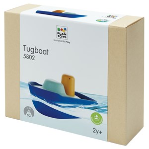 Grand bateau modulable bleu 21 cm