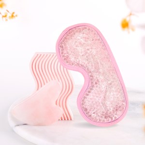 Guasha quartz rose + masque relaxation