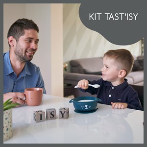 Coffret repas tast'isy - chien Bleu