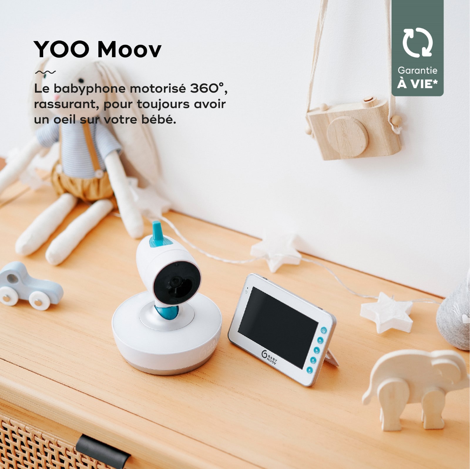 Babyphone vidéo Yoo-Moov, Babymoov de Babymoov