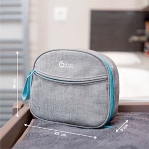 Trousse de soin - 9 accessoires - aqua Bleu
