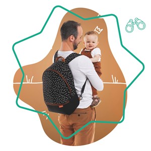 Sac à dos à langer - casual & go