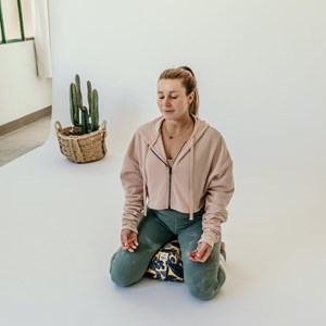 Coussin de méditation félicia zafu lin