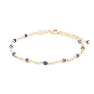 Bracelet bianca en pierres lapis-lazuli