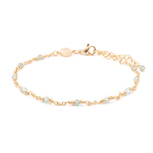 Bracelet bianca en pierres apatite