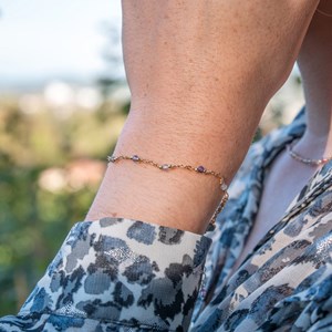 Pack bianca en pierres fluorite