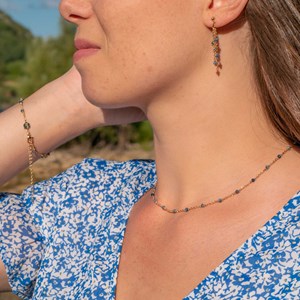 Pack bianca en pierres lapis-lazuli