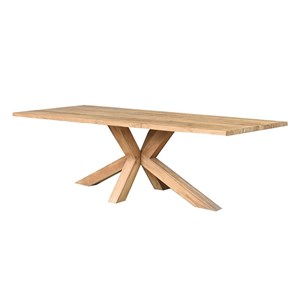 Table en teck recyclé 240 cm, conceptual