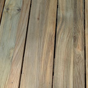 Table basse métal teck recyclé d40 orsay