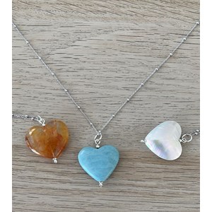 Collier cœur dikit