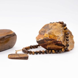 Bracelet serena pierres oeil de tigre