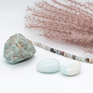 Bracelet serena en pierres amazonite
