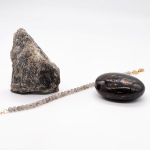 Bracelet serena en pierres labradorite