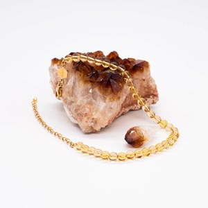 Bracelet serena en pierres citrine
