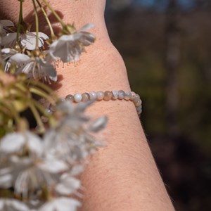 Bracelet serena pierres agate botswana