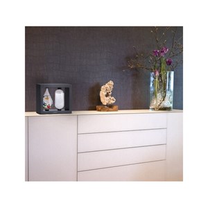 Thermomètre et baromètre - cadre en bois