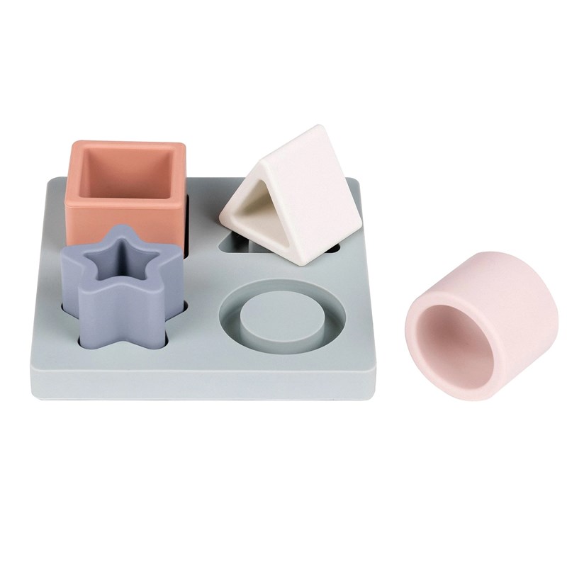 Nattou - Jeu de formes puzzle silicone
