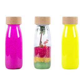 3 bouteilles sensorielles paradise