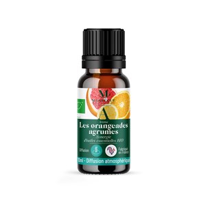 Les orangeades agrumes - synergie bio