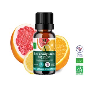 Les orangeades agrumes - synergie bio