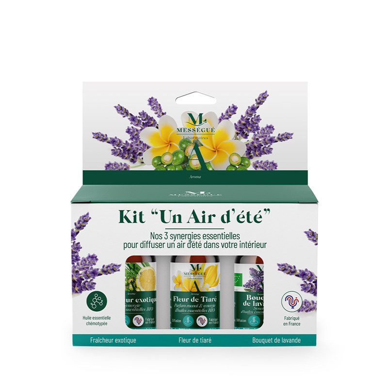 Kit un air d'été - 3 huiles à diffuser