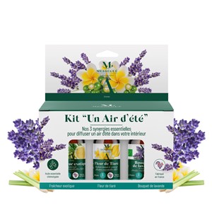 Kit un air d'été - 3 huiles à diffuser