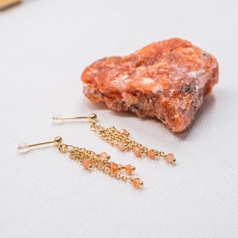 Boucles d'oreilles bianca de soleil