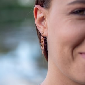 Boucles d'oreilles bianca tourmaline
