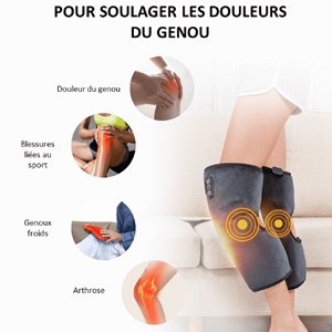 Genouillère chauffante avec massage