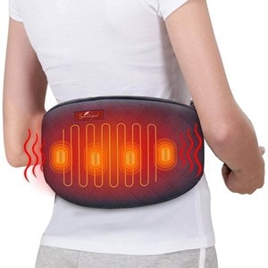 Ceinture lombaire chauffante massante