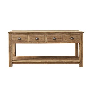 Meuble salle de bain teck recyclé