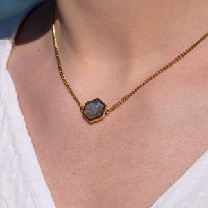 Pack hexalia en pierres labradorite