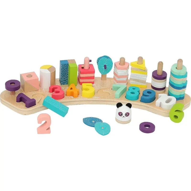 Jeu d'éveil 1,2,3 sous la canopée (Vilac) - Image 1
