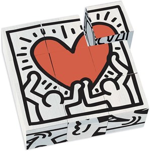 Coffret de 9 cubes keith haring