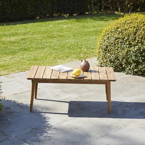 Table basse jardin en bois de teck