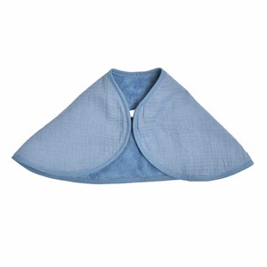 Bavoir épaule gaze coton bambou denim