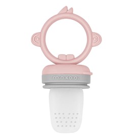 Grignoteur bébé silicone innovant rose