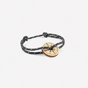 Bracelet noir et blanc
