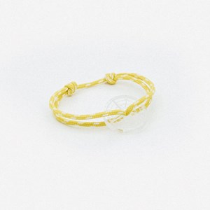 Bracelet jaune et blanc