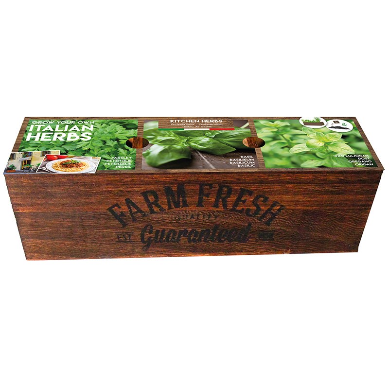Kit prêt à pousser - herbes de cuisine