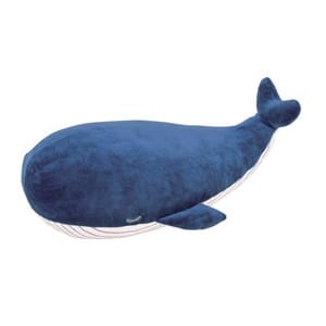 Peluche kanaroa la baleine l 46 cm