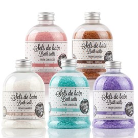 5 sels de bain aux parfums de grasse