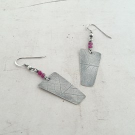 Boucles d'oreilles ethniques rubi