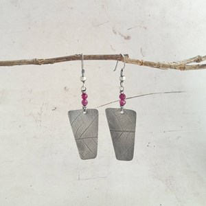 Boucles d'oreilles ethniques rubi
