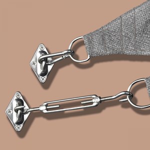 Kit de fixation en acier inoxydable