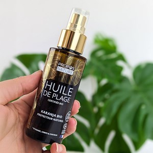 Huile de plage au karanja