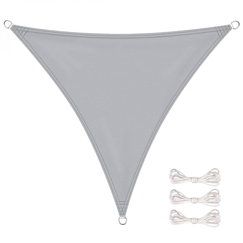 Linxor - Vvoile d'ombrage triangulaire - 4x4x4m