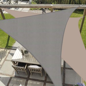 Voile d'ombrage triangulaire - 3x3x3m