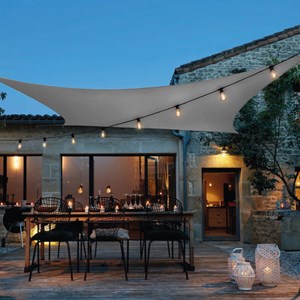 Voile d'ombrage rectangulaire - 3x4m