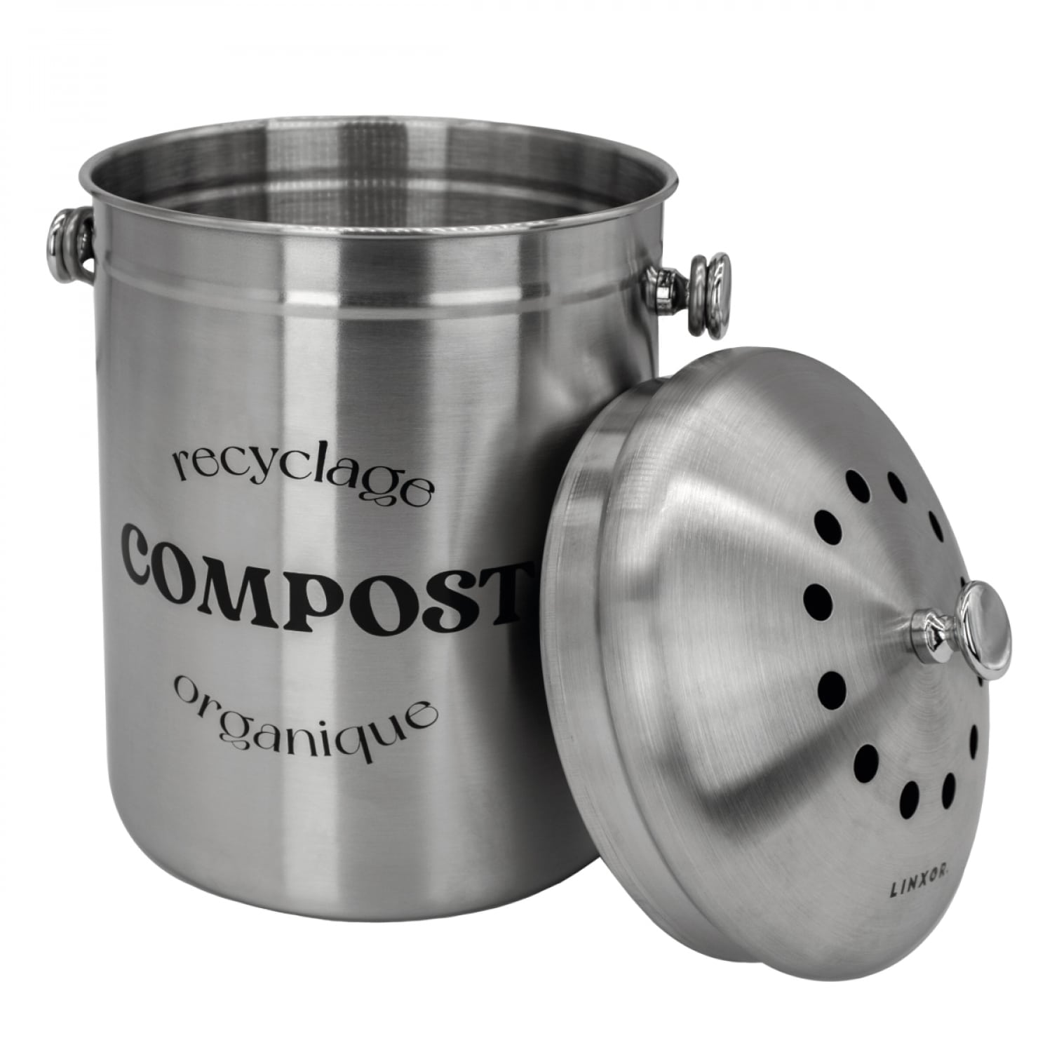 Poubelle à compost de cuisine 2,4 gallons pour comptoir ou sous
